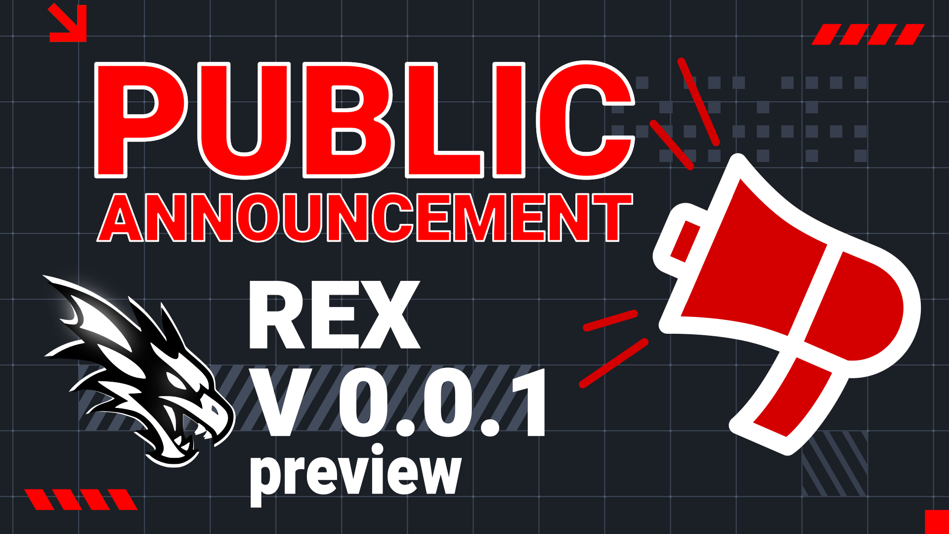 ReX v0.0.1 is here!
